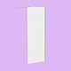 Eden 750mm Fixed Shower Screen