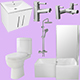 Bathroom Suite 2 - Right Handed