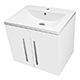 Allbits Purity 60 2 Door Wall Hung Unit and Basin