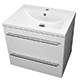 Allbits 60 Purity 2 Drawer Wall Hung Unit and Basin