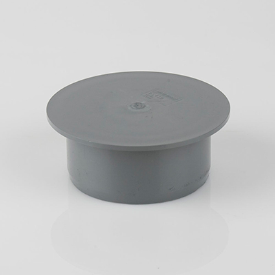 110mm Socket Plug Grey