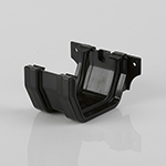 Joint/Union Bracket 114mm Squarestyle Black