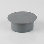 110mm Socket Plug Grey
