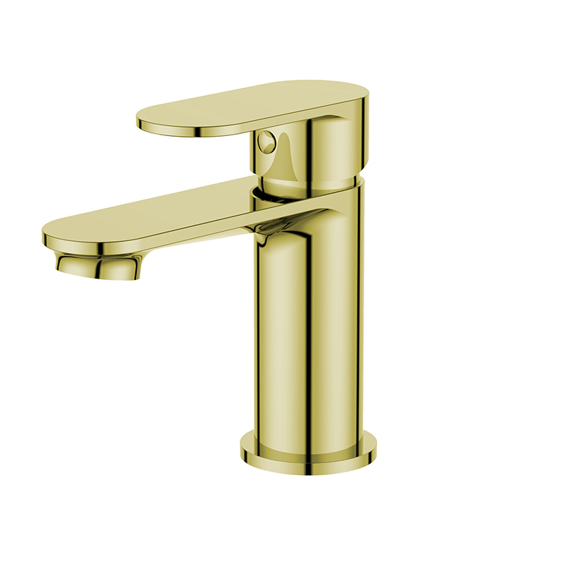 Eridge Mono Basin Mixer - Brushed Brass