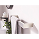 Eridge Brushed Stainless Steel Electric Heated Towel Rail 450mm