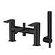 Langton Bath Shower Mixer - Matt Black