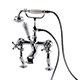 The Pantiles Deck Mounted Bath Shower Mixer