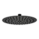 Round Slim Shower Head - Matt Black