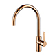 Rose Gold Single Lever Kitchen Sink Mixer
