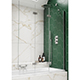 Kudos Inspire 3 Panel Bath Screen - Right Hand - Chrome