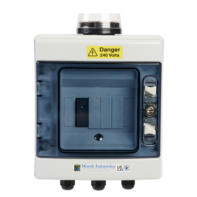 Marsh MA1 Beacon Alarm with Pressure Switch