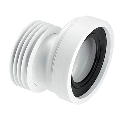 McAlpine 20mm Offset Rigid WC Connector