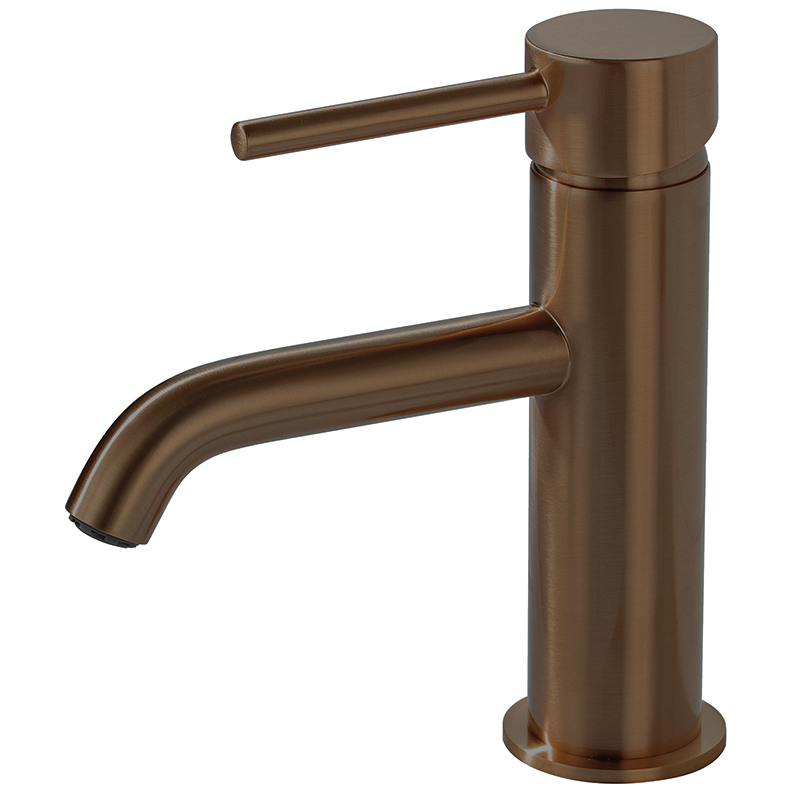 Tuscany Brushed Bronze Basin Mixer