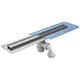 Ascent Slim Black Linear Drain - 700mm