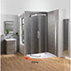 Premier Roller Offset Quadrant - 1200 x 900mm - LH