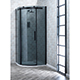Premier Roller Quadrant Black - 1000 x 800mm - LH