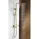 Atlanta Square Thermostatic Bar Valve & Riser Kit
