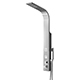 Brescia Brushed Steel Shower Column