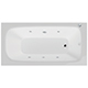 Carolina 1400 x 700mm Single Ended Bath - Whirlpool Option 1