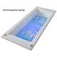 Carolina 1400 x 700mm Single Ended Bath - Whisper Airspa Option 4 with Chromotherapy