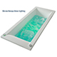 Carolina 1400 x 700mm Single Ended Bath - Whisper Airspa Option 4 with Chromotherapy