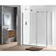 Classic Nouveau Showerwall - 1000mm