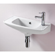 Ebony 510 One Tap Hole Cloakroom Basin