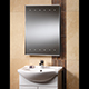 Ferarra Mirror with LED Lights - 500 x 700mm
