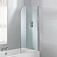 Genesis 800mm Curved Bath Screen