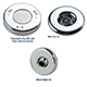California 1700 x 700mm Shower Bath - RH - Whirlpool Option 2