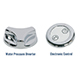 Carolina 1400 x 700mm Single Ended Bath - Whirlpool Option 3