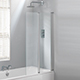 Classic Nouveau 2-Fold Bath Screen