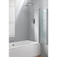 Classic Nouveau 2-Fold Bath Screen