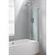 Classic Nouveau 2-Fold Bath Screen