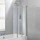 Classic Nouveau 3-Fold Bath Screen