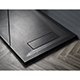 Ascent Premier Black Stone 1200 x 800mm Shower Tray