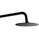 Utah Round Shower Head & Wall Fixing Arm