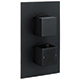Utah Square Twin Thermostatic Shower Valve