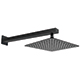Utah Square Shower Head & Wall Fixing Arm