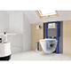 Aqua Pneumatic Frame - Dual Flush