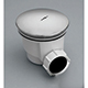 Ascent 90mm Shower Trap & Removable Waste - Chrome