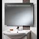 Western Mirror with LED Lights - 800 x 600mm
