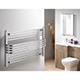 Caribbean Horizontal Rail - 600 x 1000mm Designer Towel Rail