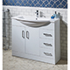 Eden 1000mm Base Unit & Curved Basin