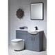Eden 1200mm 1-Piece Serene Basin Combination - Right Hand