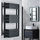 Palermo 850 x 550mm  Vertical Designer Towel Rail 
