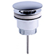 QX Freeflow Basin Waste - Chrome