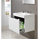 Radius 60 Wall Hung Base & Domino Basin
