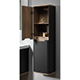 Roma 35 2-Door Wall-Hung Reversible Column - Graphite