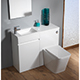 Urban 1000mm WC Combination - Gloss White